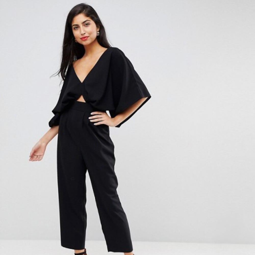 ASOS black jumpsuit